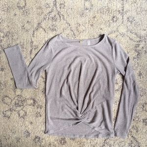 Zella twist tie long sleeve